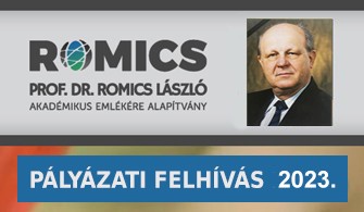 Romics Alapítvány: Pályázati felhívás 2023.